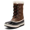 Image de Sorel Bottes en nylon WP 1964 PAC, conception imperméable, botte intérieure amovible, coque en caoutchouc vulcanisé, bande de roulement à chevrons, coutures scellées - Hommes