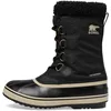 Image de Sorel Homme 1964 Pac Nylon Waterproof Bottes de Neige imperméables, Black/Ancient Fossil, 46 EU