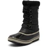 Image de Sorel Homme 1964 Pac Nylon Waterproof Bottes de Neige imperméables, Black/Ancient Fossil, 42 EU