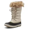 Image de Sorel Femme Joan of Arctic Boot Waterproof Bottes, Faon Omega Taupe, 38.5 EU