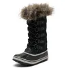 Image de Sorel Femme Joan of Arctic Boot WP Bottes de Neige imperméables, Black Quarry Collection 2024 2025, 39.5 EU