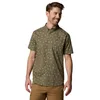 Image de Columbia Rapid Rivers Chemise à Manches Courtes imprimée pour Homme, Vert Pierre déserte, Taille M