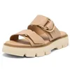 Image de Sorel Femme Rein CB Slide Sandal, céramique blanchie, Beige Miel, 39 EU