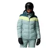 Image de Columbia Femme Abbott Peak 2 Insulated Jacket Veste De Ski, Bleu Écrasé, Bleu Persistant, Brume Citron, S EU