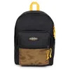 Image de Eastpak Pinnacle Sac à dos 38L (42 x 32 x 25,5 cm), grand sac école et voyage, sac à dos multi-compartiments résistant avec organiseur et bretelles rembourrées - KONTRAST MANGO