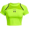 Image de Under Armour Run Anywhere Crop Maillot de Course Femmes Vert - Green M
