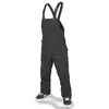 Image de Volcom Roan Bib Overall Snowboard Pant Salopettes, Noir S5, XS Homme