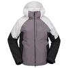 Image de Volcom Veste de snowboard isolée agate pour femme, Lavande poussiéreuse, X-Small