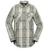 Image de Volcom Veste d'équitation en flanelle légèrement isolée pour femme - Doublure matelassée - Coupe carrée, sable, X-Small