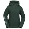 Image de Volcom Essential Hooded Snowboard Riding Fleece Hoodie Sweatshirt à Capuche, Scarab S5, X-Small Femme