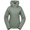 Image de Volcom Costus Pollover Baselayer Sweat à Capuche en Polaire pour Femme, Vert Lichen S5, Small