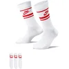 Image de Nike Homme Nsw Everyday Essential Cr Socks, White/University Red/University Red, M EU