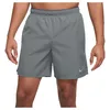 Image de Nike Mid Thigh Length Short M NK DF Challenger 7Bf Short, Smoke Grey/Smoke Grey/Reflective Silv, DV9359-084, S