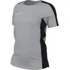 Image de Nike Short-Sleeve Soccer Top W NK DF Acd23 Top SS, Wolf Grey/Black/White, DR1338-012, S