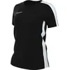 Image de Nike Women's Shirt W W NK DF Acd23 Top SS, Black/White/White, DX0521-010, XS