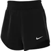 Image de Nike Upper Thigh Length Short W NK One DF Mr 3In Br Short, Black/Reflective Silv, DX6010-010, 2XL