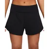 Image de NIKE DX6022-010 W NK Bliss DF Mr 3IN 2N1 Short Shorts Femme Silv Noir/réfléchissant Taille M