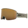 Image de Giro Axis Lunettes de ski et de snowboard - Verres VIVID ZEISS - Système de changement magnétique - Vision large EXV - OTG - Compatible avec le casque - Couleur : stacked stone - Verres : pétrole