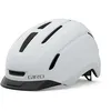Image de Giro Caden II LED - Casque Vélo Urbain avec Protection Avancée, Ajustement Roc Loc City, Feu Arrière LED Amovible, Port de Verrouillage, Blanc, Taille : M