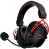 Image de HyperX Cloud Alpha Wireless, Casque gaming PC, 300 heures autonomie, Audio spatial, Mousse à mémoire de forme, Transducteurs double chambre, Micro antibruit, Cadre en aluminium, Rouge et Noir