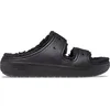 Image de Crocs Unisexe Adulte Classic Cozzzy Sandal Sandales, Black/Black, 45/46 EU