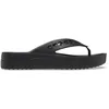 Image de Crocs Femme Baya Platform Flip Tongs, Black, 36/37 EU