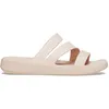 Image de Crocs Femme Getaway Strappy Sandales, Quartz, 38/39 EU