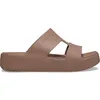 Image de Crocs Femme Getaway Platform H-Strap Sandales, Latte, 41/42 EU