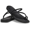 Image de Crocs Femme Miami Toe Loop Sandal Sandales, Black, 38/39 EU