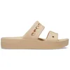 Image de Crocs Femme Baya Platform Sandal Sandales, Chai, 41/42 EU