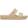 Image de Crocs Femme Baya Platform Sandal Sandales, Chai, 34/35 EU