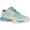 Image de K-Swiss Femme Express Light 3 Chaussures de Tennis, Blanc de Blanc Nile Blue Desert Flower, 41.5 EU