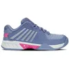 Image de K-Swiss Femme Hypercourt Express 2 Chaussures de Tennis, Infinity Blue Blush Carmine Rose, 41 EU