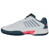 Image de K-Swiss Hypercourt Express 2 Chaussures de Tennis pour Homme - Blanc/STRGZER/NBLZE - Taille 43 EU, Blanc Strgzer Nblze, 43 EU