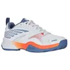 Image de K-Swiss Men's Speedex Tennis Shoe, White Infinity Scarlet Ibis, 43 EU