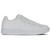 Image de K-Swiss Baskets Court Tieak II pour Femme - Blanc - Pointure 39 EU, Blanc., 39 EU