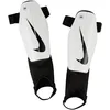 Image de Nike Shin Guard Y NK Chrg Grd Su23, White/Black/Black, DX4610-100, L
