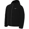 Image de Nike Hip Length Hooded Jacket M Nk Df Form Hd Jkt, Black/Reflective Silv, FB7482-010, L