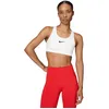 Image de Nike DX6815-100 Swoosh High Support Sports Bra Femme White/White/Black Taille XLA-B