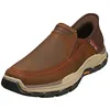 Image de Skechers Hommes USA Hommes Respecté - Elgin 204810 Chaussures, Marron foncé, 40 EU