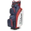 Image de Titleist Cart 14 StaDry Sac de Golf Bleu Marine/Rouge/Blanc