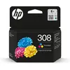 Image de HP 308 Trois Couleurs, Cartouche Encre Originale