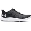 Image de Under Armour UA Charged Speed Swift Baskets pour hommes, chaussures de sport respirantes, noir/blanc/blanc