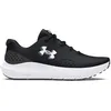 Image de Under Armour UA Charged Surge 4 Chaussures de sport pour hommes, baskets légères et respirantes, couleur noir/gris anthracite/blanc - 43 EU