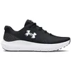 Image de Under Armour UA Charged Surge 4 Chaussures de sport pour hommes, baskets légères et respirantes, couleur noir/gris anthracite/blanc