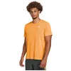 Image de Under Armour Hommes Streaker Splatter SS Tee Vêtements De Course Maillot De Course Nova Orange 803/Atomic 810 - Orange S
