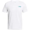 Image de Under Armour Homme UA Bball Logo Court T-Shirt Manches Courtes, Ultra-Doux Avec Logo Basketball, Confortable Pour Le Sport