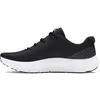 Image de Under Armour UA W Charged Surge 4 Chaussures de sport pour femmes, baskets légères et respirantes, noir/gris anthracite/blanc
