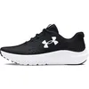 Image de Under Armour UA BGS Surge 4 Chaussures de sport pour garçons, baskets légères et confortables, noir/gris anthracite/blanc