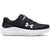 Image de Under Armour UA BPS Surge 4 AC Chaussures de sport pour garçons, baskets légères et confortables, noir/gris anthracite/blanc